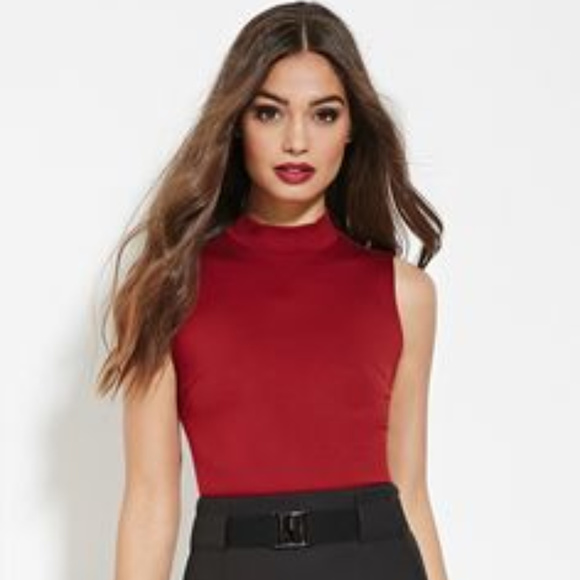 High Neck Tank Top Sleeveless Francesca’s 🌹 - Picture 1 of 4